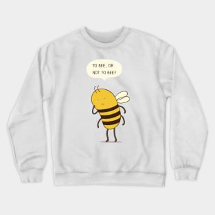 Confused Bee Crewneck Sweatshirt